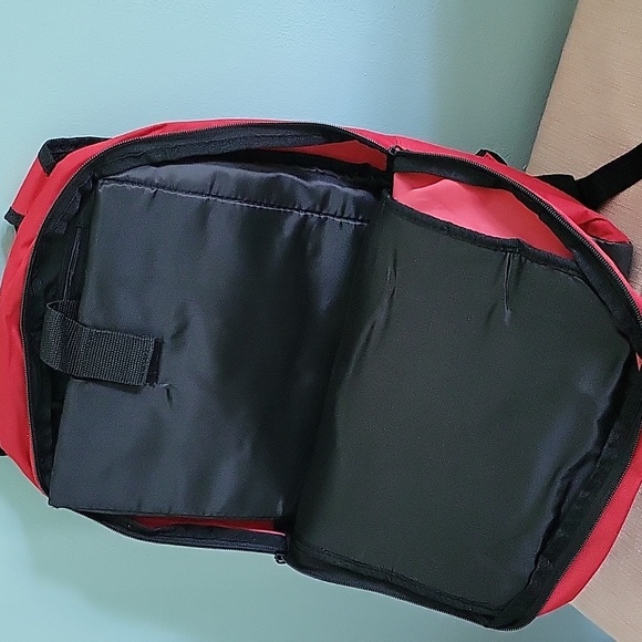 Extra Large Red and Black Backpack - Picture 7 of 8